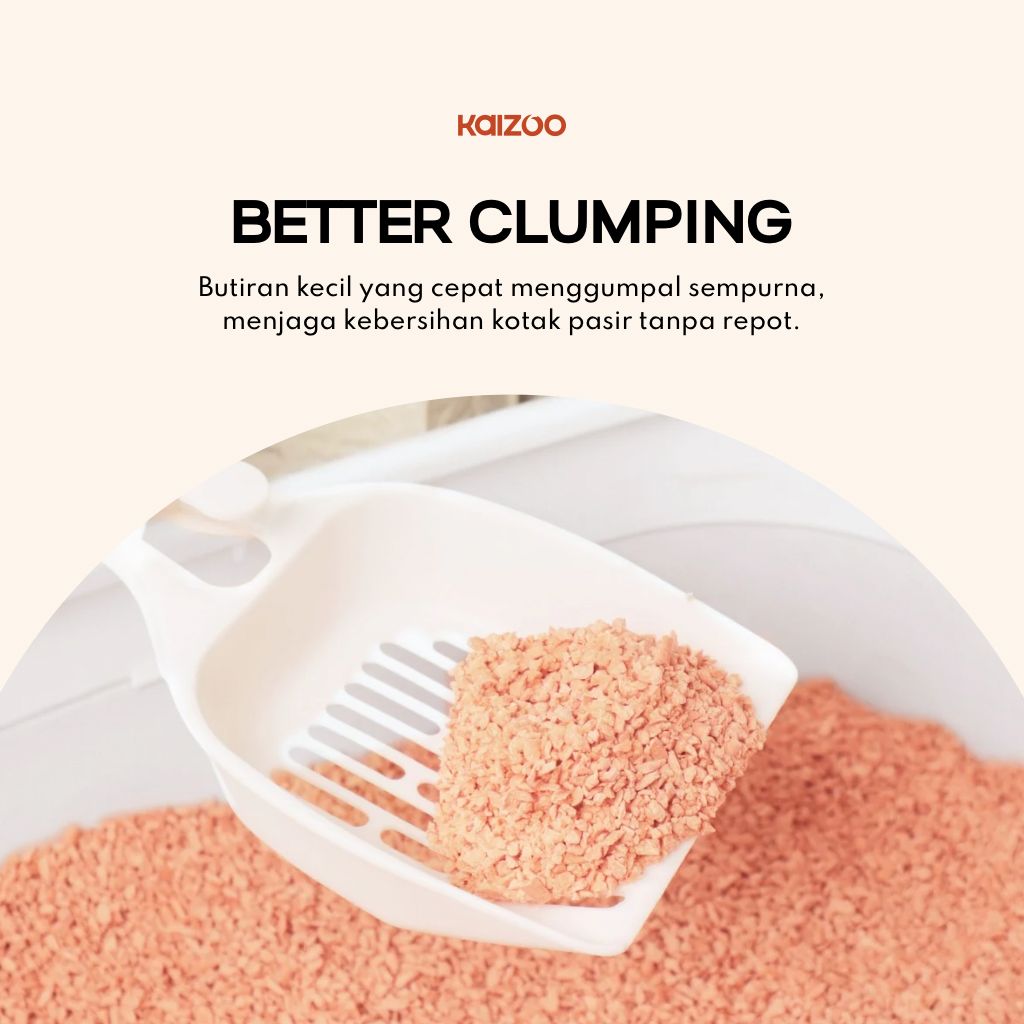 Kaizoo Japanese Premium Crushed Tofu Cat Litter 7L
