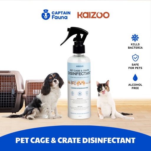 [CS004] Kaizoo Pet Cage & Crate Disinfectant Alcohol Free 